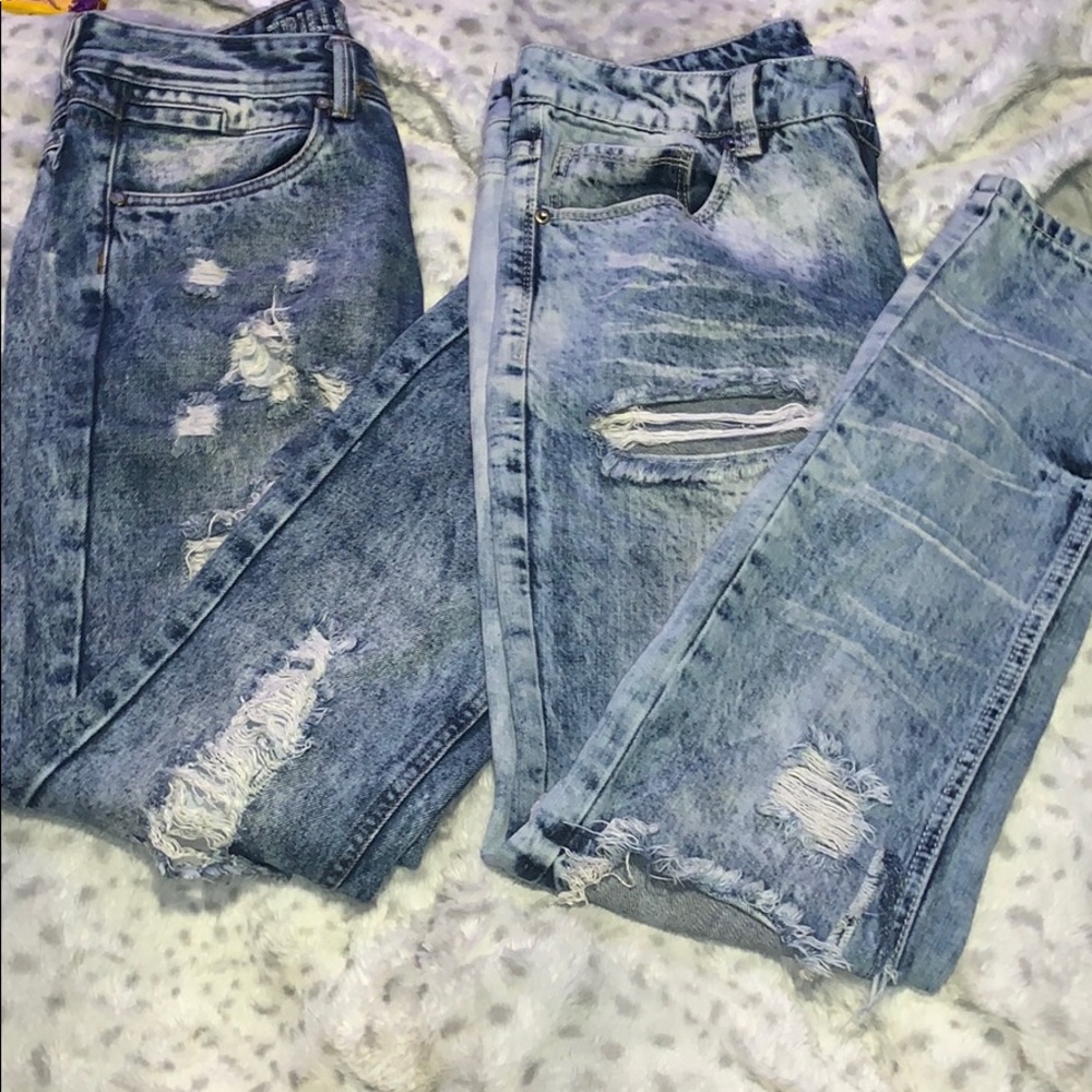 Bundle men’s ripped jeans